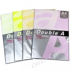 "DOUBLE A" 顏色影印紙 (A4.100gsm)-清貨